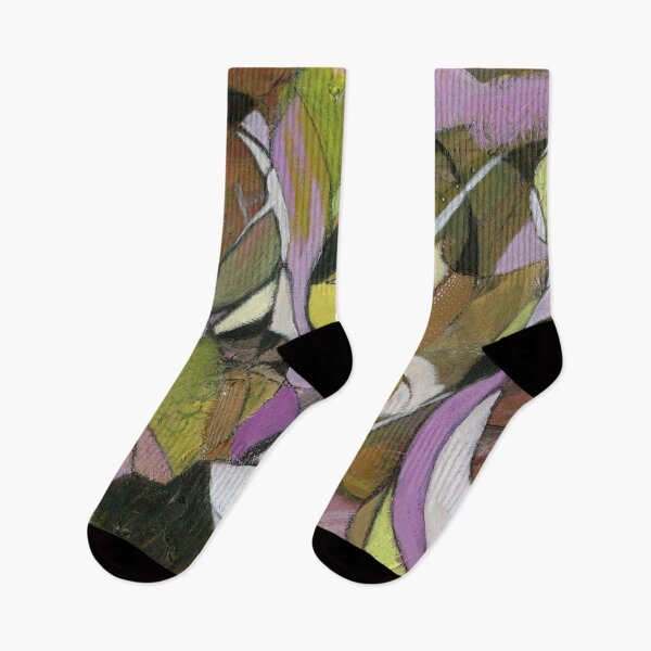 Item preview, Olive You: Vibrant Currents abstract designed and sold by EdiesArts.