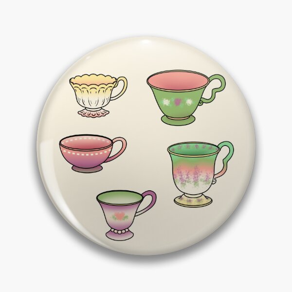 Item preview, Tea Cup Garden Party designed and sold by Sarah Y..