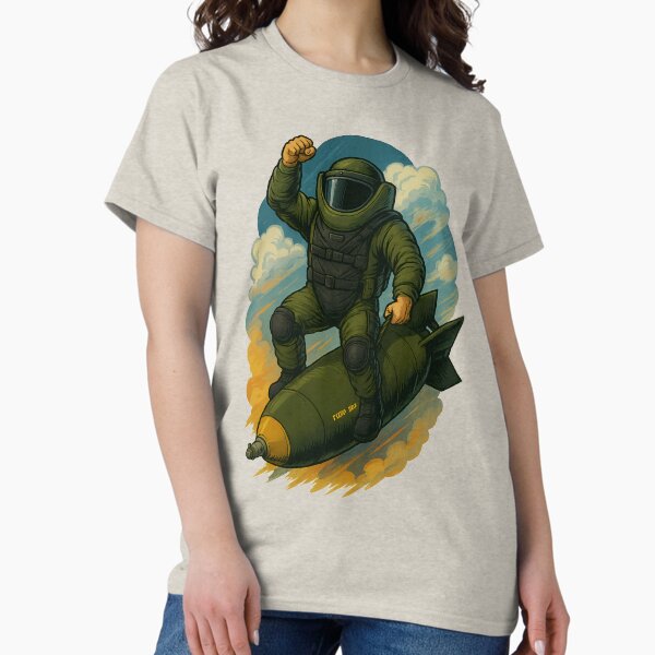 Item preview, Bomb Suit on a Bomb designed and sold by milvec.