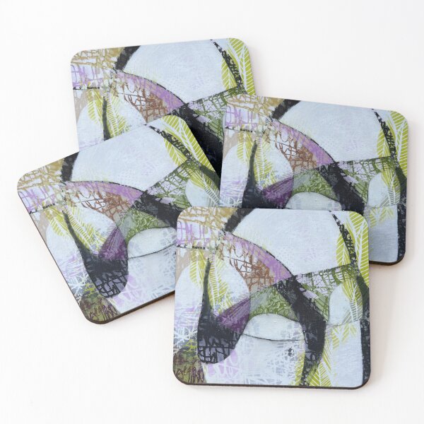 Item preview, Tangled Horizons: Harmonious Layers abstract designed and sold by EdiesArts.