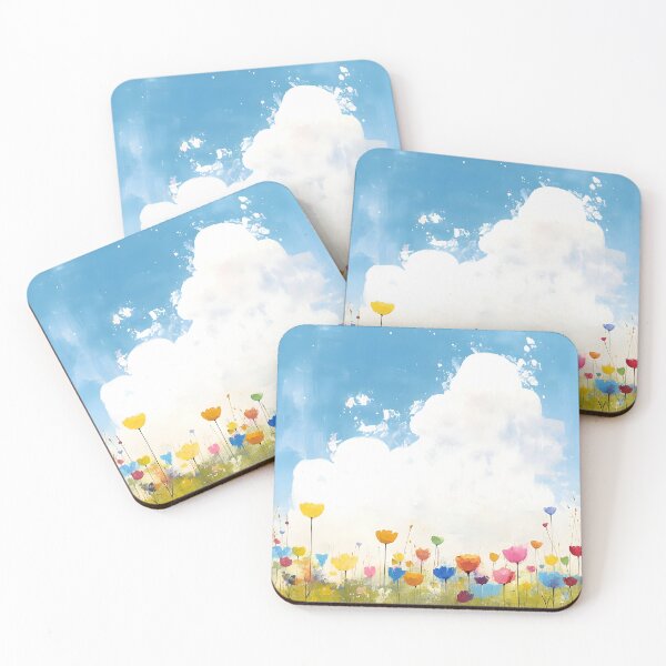 Item preview, Spring Wildflower Fields 9 designed and sold by FlaskLab.