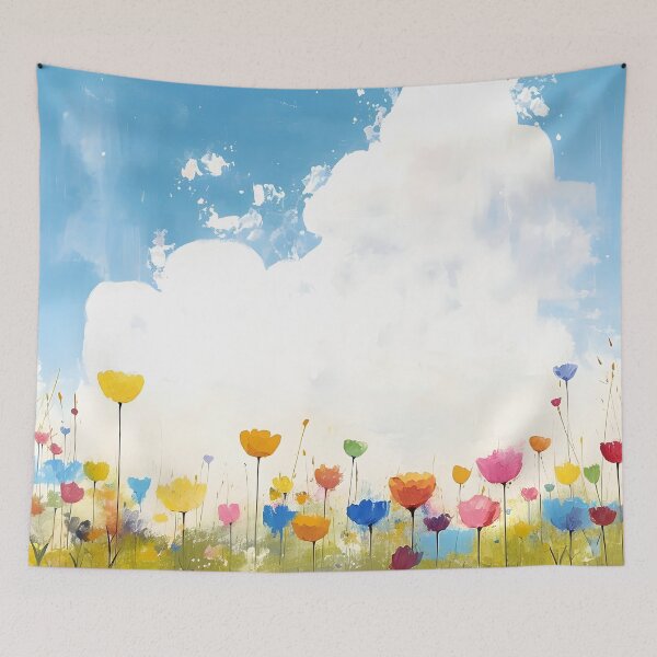 Item preview, Spring Wildflower Fields 9 designed and sold by FlaskLab.