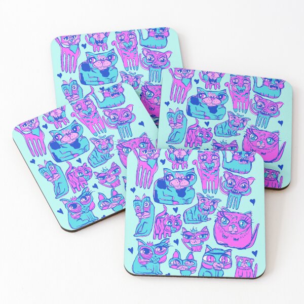 Item preview, very  hideous cats designed and sold by crestfallenmermaid.