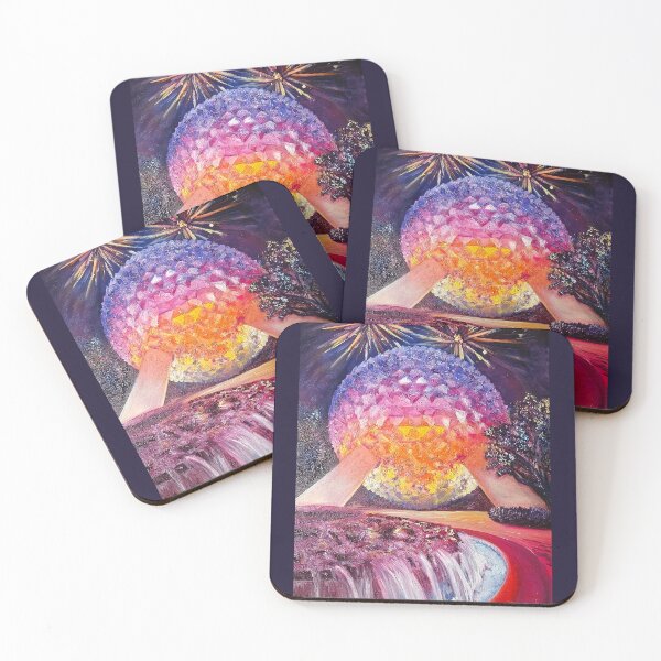 Item preview, Epcot Ball – Fireworks Oil Painting designed and sold by larrypnts.
