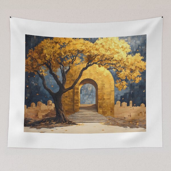 Item preview, An ancient city gate in the desert 4 designed and sold by FlaskLab.