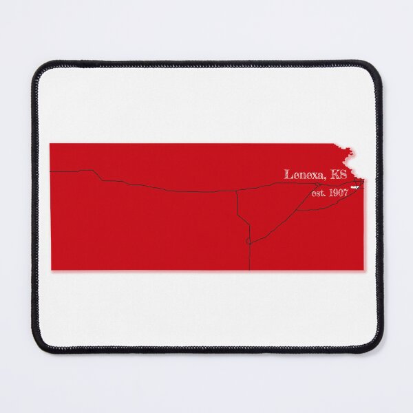 Item preview, Lenexa, KS [Red] designed and sold by PhilbonianDezin.