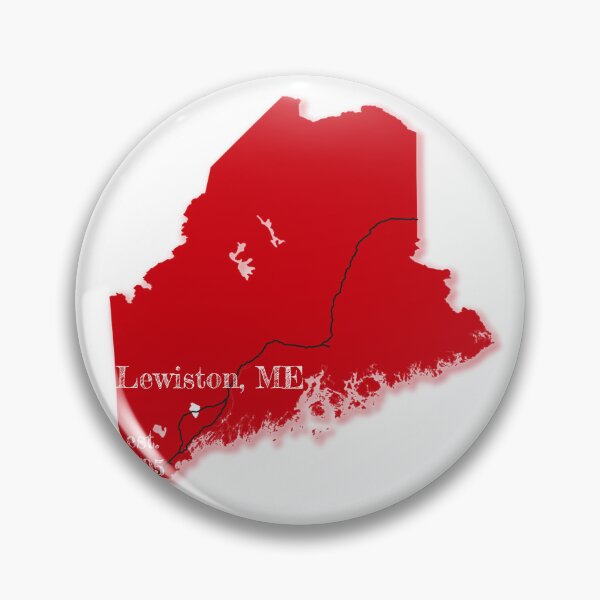 Item preview, Lewiston, ME [Red] designed and sold by PhilbonianDezin.