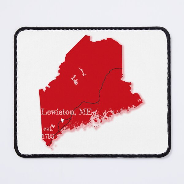 Item preview, Lewiston, ME [Red] designed and sold by PhilbonianDezin.