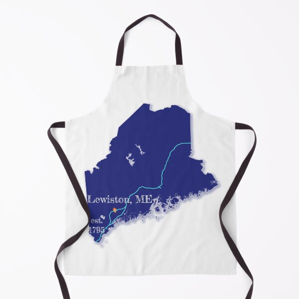 Item preview, Lewiston, ME [Blue] designed and sold by PhilbonianDezin.
