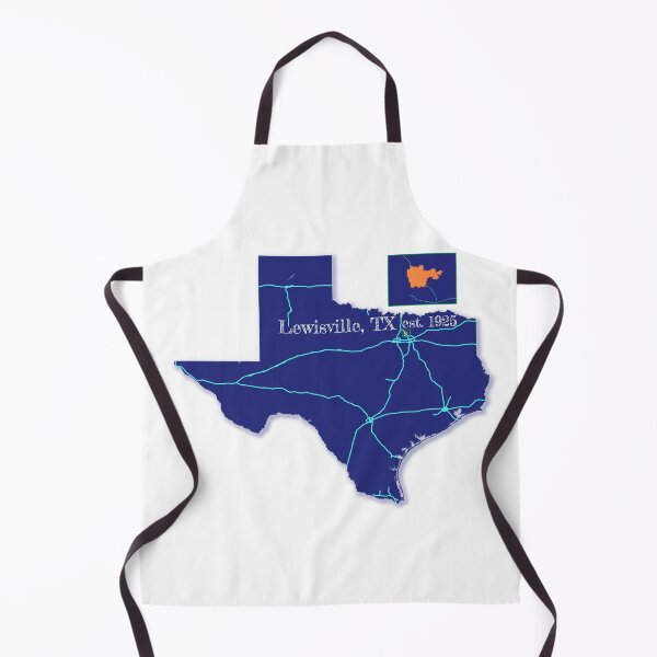 Item preview, Lewisville, TX [Blue] designed and sold by PhilbonianDezin.