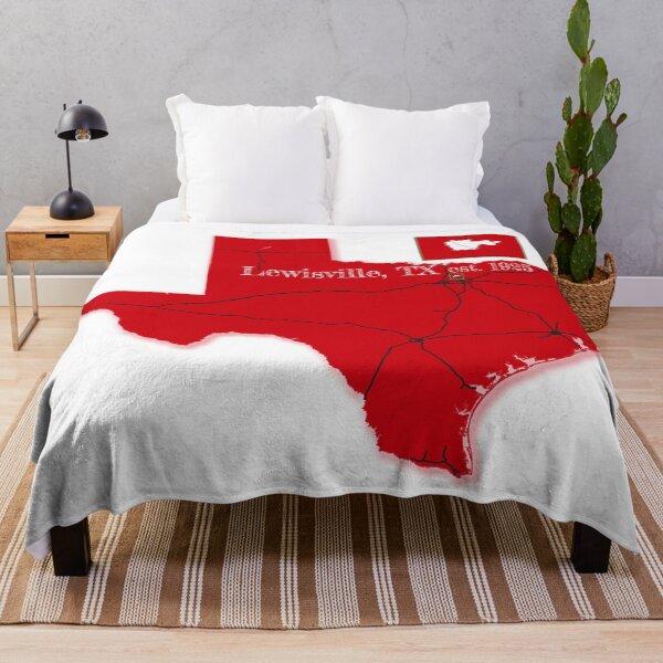 Item preview, Lewisville, TX [Red] designed and sold by PhilbonianDezin.