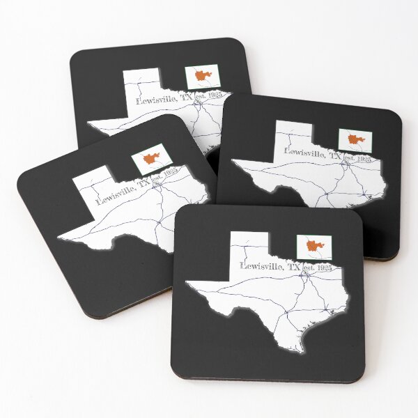 Item preview, Lewisville, TX [White] designed and sold by PhilbonianDezin.