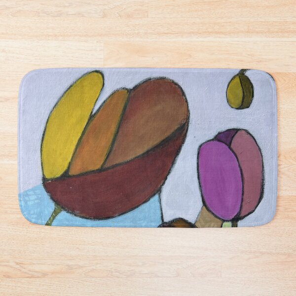 Item preview, Two Lips, One Heart: Floral Heartbeat abstract designed and sold by EdiesArts.