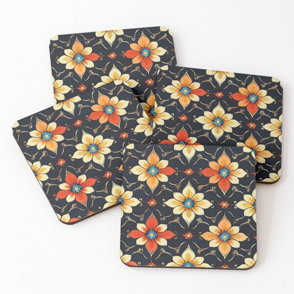 Item preview, Indian Patola Pattern 2 designed and sold by FlaskLab.