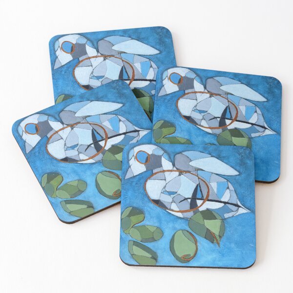Item preview, Duck Pond: Feathered Serenity abstract designed and sold by EdiesArts.