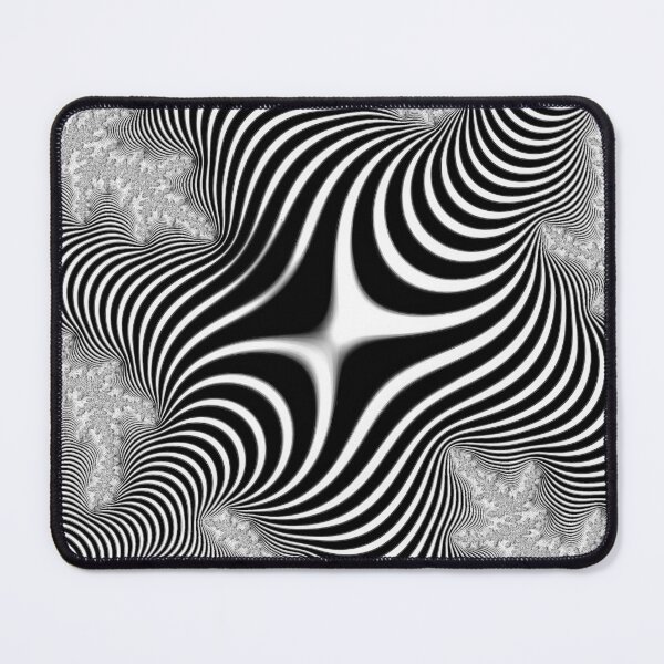 Item preview, Minimalist Fractal- Black & White Art designed and sold by ElaKog.