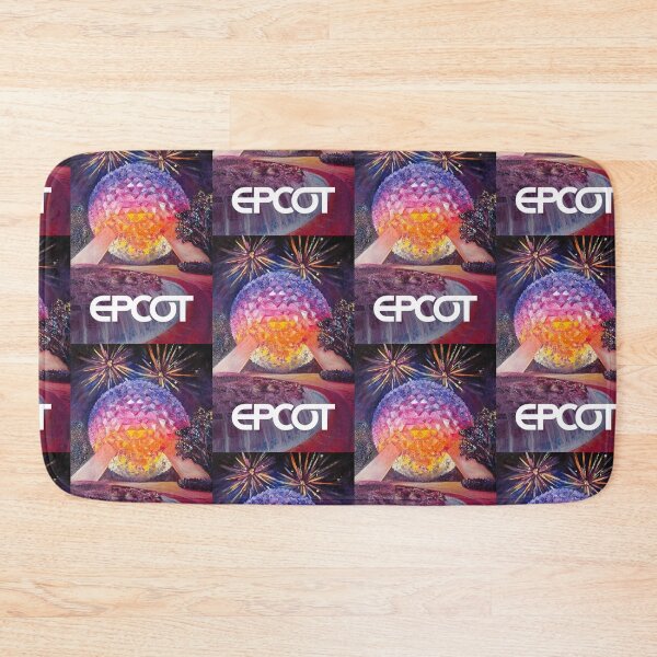 Item preview, Epcot Ball w/ Text – Fireworks Oil Painting designed and sold by larrypnts.