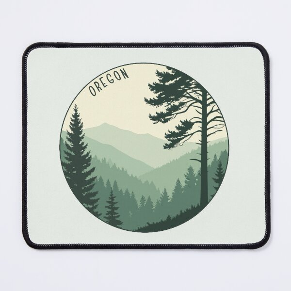 Item preview, Oregon Aesthetic Green Pine Tree designed and sold by lea-lani.