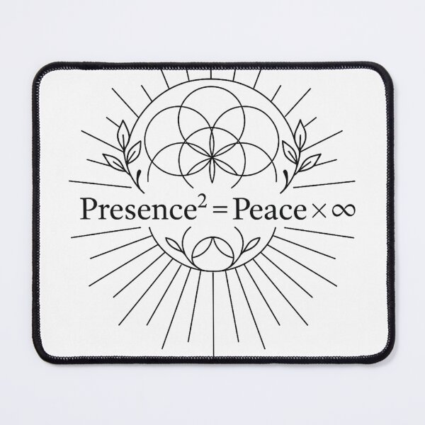 Item preview, Presence² = Peace × ∞ — Sacred Equation of Stillness designed and sold by Esturai.