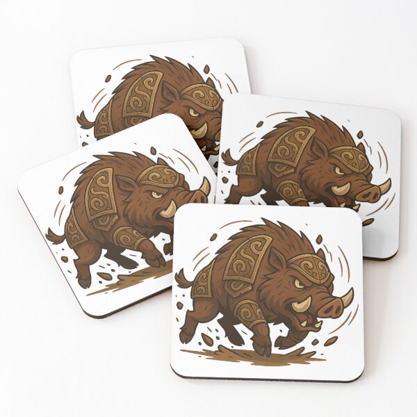 Item preview, Bronze Elemental Boar – Guardian of the Forge designed and sold by ElementalBeast1.