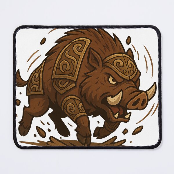 Item preview, Bronze Elemental Boar – Guardian of the Forge designed and sold by ElementalBeast1.