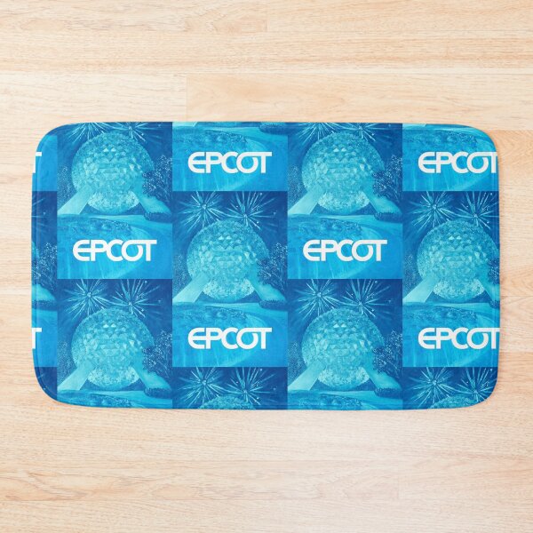 Item preview, Blue High Contrast Epcot Ball w/ Text – Fireworks Oil Painting designed and sold by larrypnts.