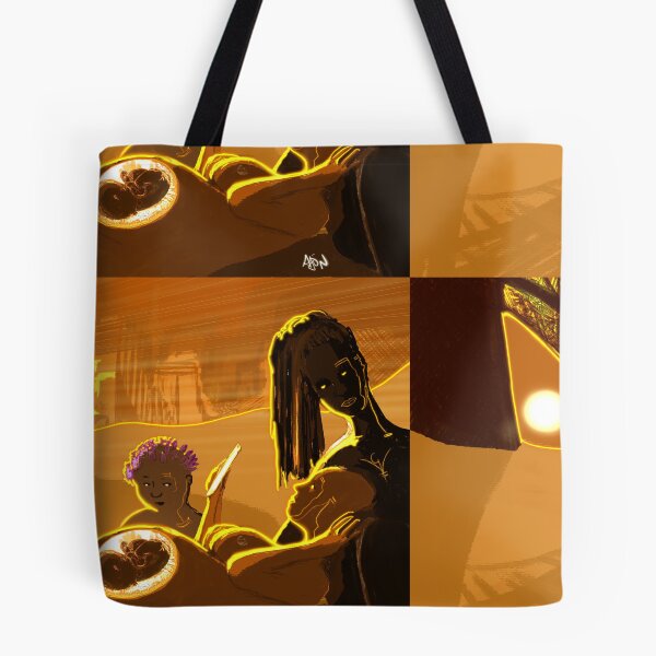 Item preview, Solarpunk Family Picnic In The Late Afternoon designed and sold by SitDownAJ.