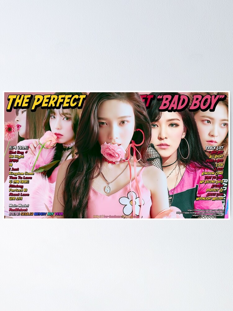 "RED VELVET BAD BOY" Poster by Redbubble