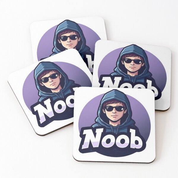 Item preview, Noob Gamer Sticker 1 designed and sold by allthethingsapart.