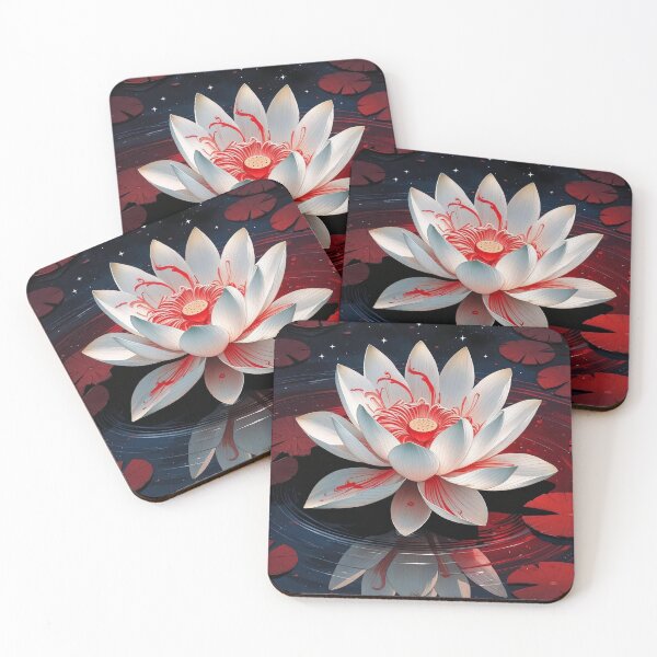 Item preview, Red Cosmic Lotus designed and sold by TEdge84.