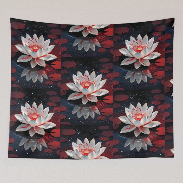 Item preview, Red Cosmic Lotus designed and sold by TEdge84.
