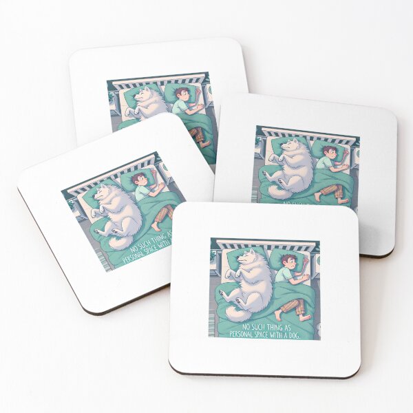 Item preview, No Such Thing as Personal Space with a Dog designed and sold by PrintSynk.