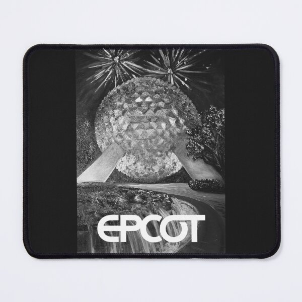 Item preview, BW Epcot Ball w/ Text – Fireworks Oil Painting designed and sold by larrypnts.