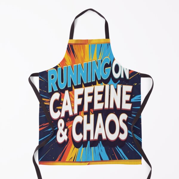 Item preview, Fueled by Coffee & Chaos – Bold Minimalist Quote Design designed and sold by AkkoAkko.