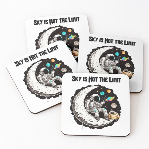 Item preview, "Sky is Not the Limit — Cosmic Coffee Break" designed and sold by AirmanTalha.
