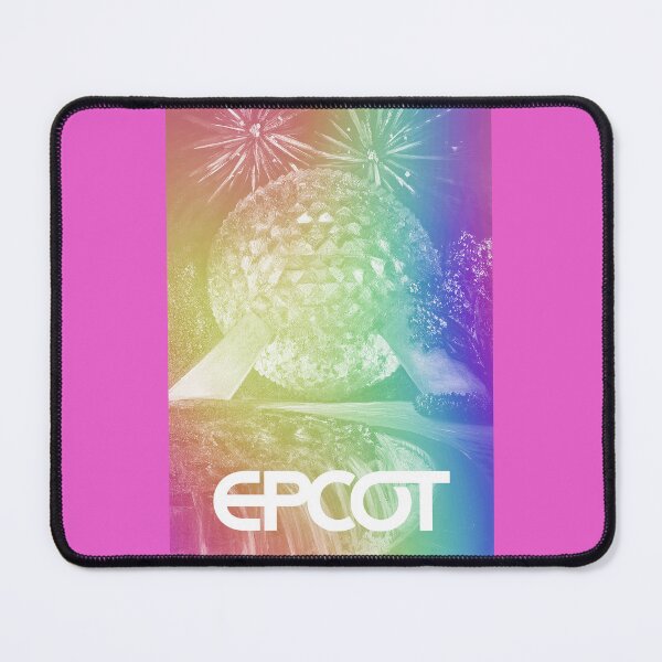 Item preview, Rainbow Epcot Ball w/ Text – Fireworks Oil Painting designed and sold by larrypnts.