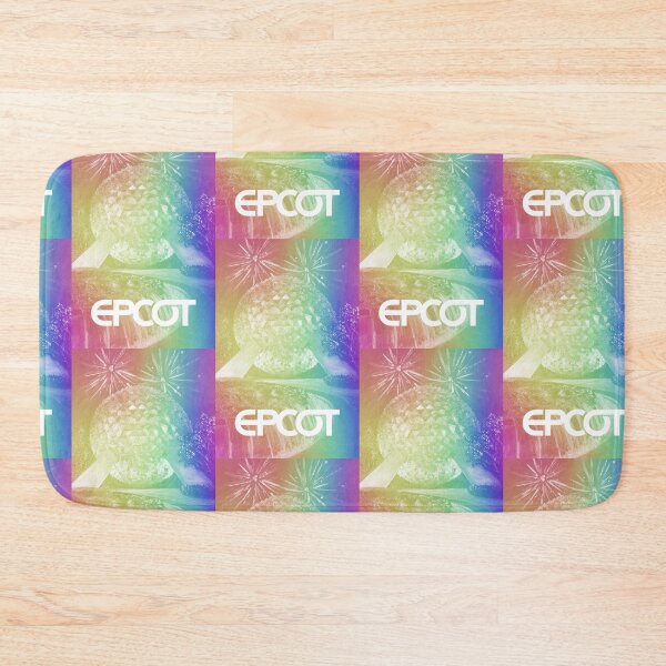 Item preview, Rainbow Epcot Ball w/ Text – Fireworks Oil Painting designed and sold by larrypnts.