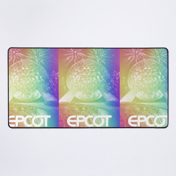 Item preview, Rainbow Epcot Ball w/ Text – Fireworks Oil Painting designed and sold by larrypnts.