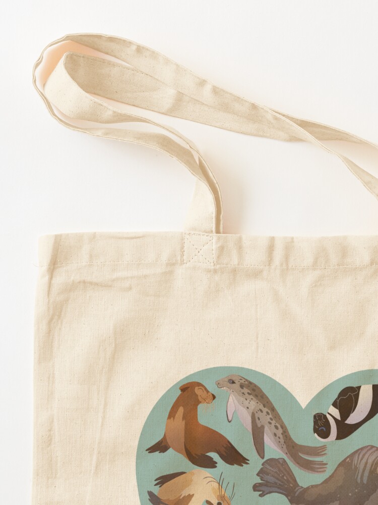 For the Love Of Pinnipeds Tote Bag