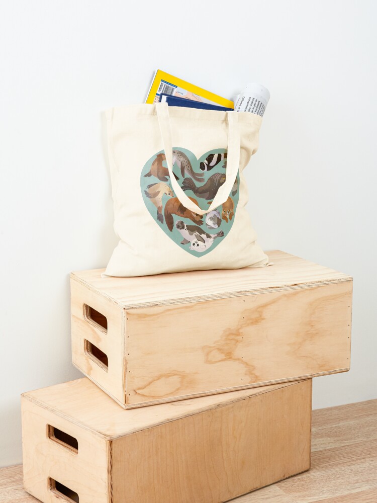 For the Love Of Pinnipeds Tote Bag