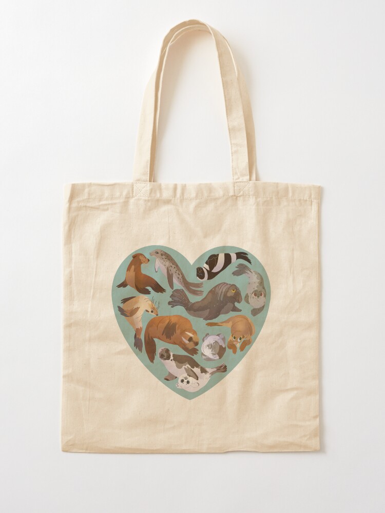 For the Love Of Pinnipeds Tote Bag