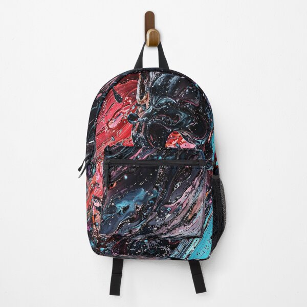 Item preview, abstract black red blue digital artwork | dejco.art designed and sold by dejco.art.