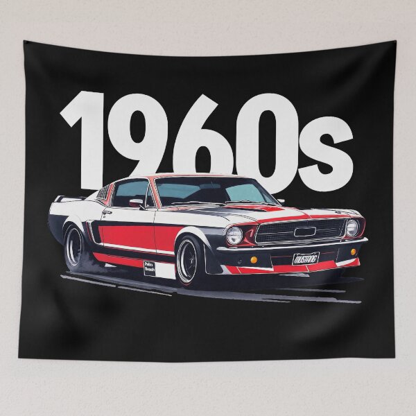 Item preview, 1960s Classic Muscle Car Artwork designed and sold by Limitry.