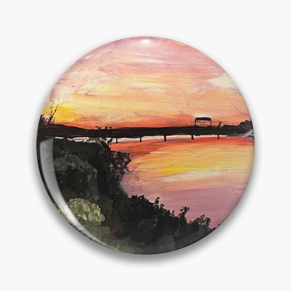 Item preview, Anacostia River Trail at Sunset designed and sold by rachpaintsstuff.