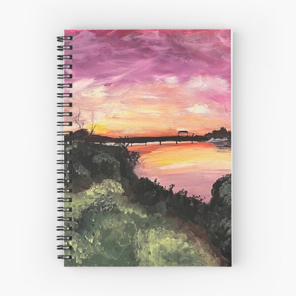 Item preview, Anacostia River Trail at Sunset designed and sold by rachpaintsstuff.