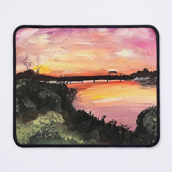 Item preview, Anacostia River Trail at Sunset designed and sold by rachpaintsstuff.
