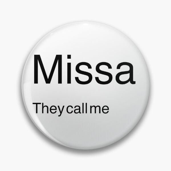 Item preview, Missa rare name nametags designed and sold by eveyting.