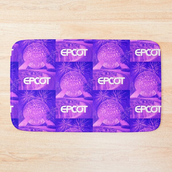 Item preview, Purple High Contrast Epcot Ball w/ Text – Fireworks Oil Painting designed and sold by larrypnts.