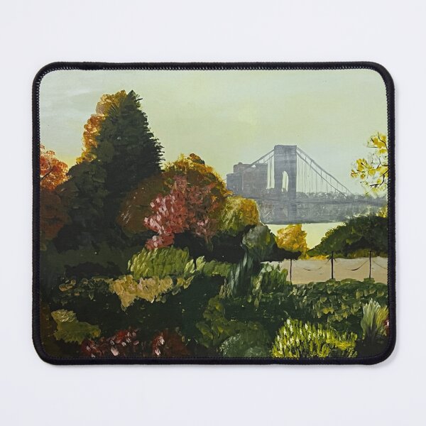 Item preview, Fort Tryon Park with George Washington Bridge designed and sold by rachpaintsstuff.