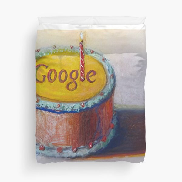 Vista previa del artículo con la obra «Wayne Thiebaud - Google - Doodle de pastel de cumpleaños número 12 - 2010», diseñado y vendido por iroismart.